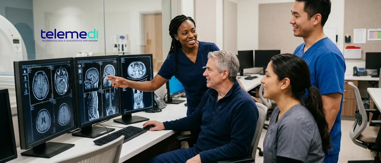 Cultura de segurança radiologia: equipe de diagnóstico por imagem em comunicação aberta